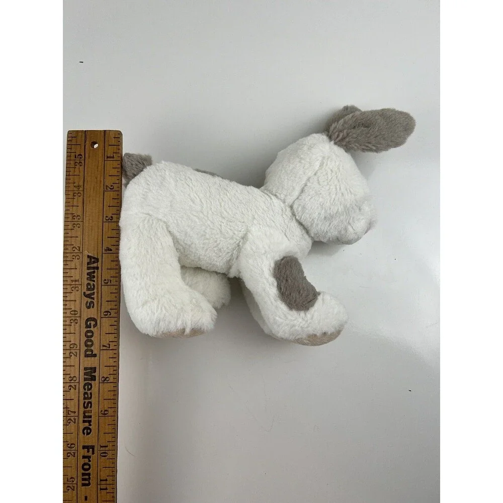 Carter’s Bunny Rabbit Plush Stuffed Animal Lovey Baby Toy 2016 White Gray Cuddly